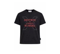 Richmond - Casa del Rumore Graphic T-shirt - Homme - Tops - Noir - Taille: M
