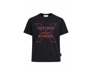 Richmond - Casa del Rumore Graphic T-shirt - Homme - Tops - Noir - Taille: M
