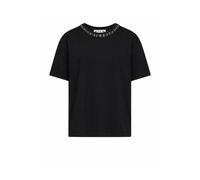 Richmond - T-shirt avec col rond décoré - Femme - Tops - Noir - Taille: 36 FR