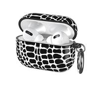 Richmond & Finch Compatible avec Airpods Pro Étui, Housse De Protection Complète, Croco Noir, Antichoc, Résistant Aux Rayures, Étui Compatible avec Le Chargement sans Fil pour Airpods Pro