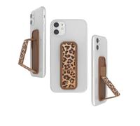 Richmond & Finch Support pour Téléphone et Support Extensible, Support pour Doigts Compatible avec l'iPhone, Samsung et Plus Encore, Angles de Vue Multiples, Léopard