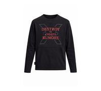 Richmond - Long Sleeve Top - Homme - Tops - Noir - Taille: S