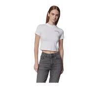 John Richmond, Femme, Tops, Blanc, Taille: 40 FR T-shirt Blanc avec Logo