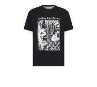 Richmond - T-shirt graphique à effet vintage - Femme - Tops - Noir - Taille: 38 FR