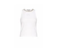 Richmond - Top à encolure ras du cou avec détails de bijoux - Femme - Tops - Blanc - Taille: 40 FR