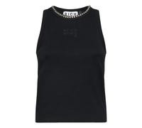 Richmond - Top avec encolure ronde et détail de bijou - Femme - Tops - Noir - Taille: 38 FR