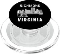 Richmond, Virginia Skyline, Musique, Souvenir de Richmond PopSockets PopGrip pour MagSafe