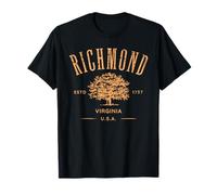 Richmond Virginia Souvenir Vintage Style Vieilli T-Shirt