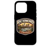 Richmond, Virginie, Souvenir de l'État de la Ville, rétro, Vintage et Fier Coque pour iPhone 16 Pro