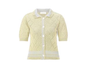 RICHROYAL Cardigan jaune | S