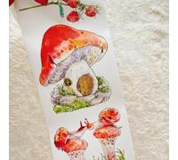 RICHTAPES Seahorse Forest Vol8 A48 Vintage Forest Cottage,Pre-Cut Cute Scene Washi Tape Stickers,for Scrapbook Supplies,Scrapbook Tape Stickers,Junk Journal Supplies