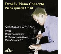 RICHTER - DVORAK PIANO CONCERTO/ PIANO QUINTET OP. 81 - CD - G3z