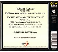 Richter in Prague, Mozart : Sonates K.280, 282, 310 / Haydn : Sonate n° 39