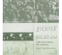 Richter Inédit Vol. 2 : Récital 20 Mars 1951 A Moscou