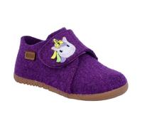 Richter Kinderschuhe Garçon Fille Filzi Chausson, Prune, 25 EU