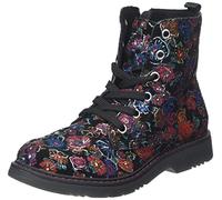 Richter Kinderschuhe Garçon Fille Prisme Bottine, Imprimé Floral Noir, 30 EU