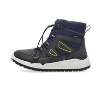 Richter Kinderschuhe RS-1 Botte de Neige, Black Atlantic Lime, 36 EU