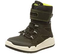 Richter Kinderschuhe RS-1 Botte de Neige, Noir/Citron Vert, 36 EU