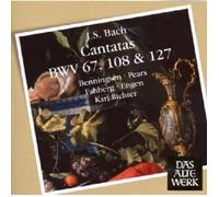 RICHTER/MBO & CHOIR - KANTATEN BWV 67,108 & 127 CD KLASSIK CHOR NEUF BACH