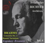 Sviatoslav Richter – Archives Vol. 4 : Concerto n°2 Opus 83 / Variations-Fugues Opus 24