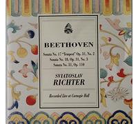 Richter, Sviatoslav - Beethoven Piano Sonatas Nos 17,18,31:Richter Live at Carnegie Hall [UK Import]