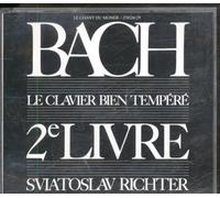 RICHTER SVIATOSLAV (piano) - Bach: Le clavier bien tempéré, Livre 2