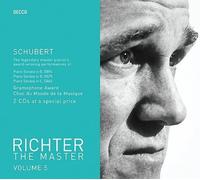 Richter the Master, Vol. 5: Schubert - Piano Sonatas by Sviatoslav Richter NEUF