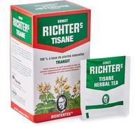 RICHTER Tisane 100% ? base de plantes naturelles Transit, 20 sachets 40 g, lot de 10