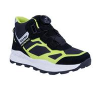 Richter Venture Sneaker Basket, Noir/Vert Citron argenté, 38 EU