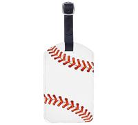 Richugui Lot de 1 étiquette d'identification de bagage de voyage en cuir avec protection de l'intimité à l'arrière