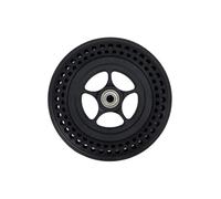 RichVibe 15,2 cm solide pour pneu avec roue pour fauteuil roulant Ottobock M2, 6 x 1,75 non gonflable résistant aux crevaisons pour pneu, noir, 150 mm x 33 mm