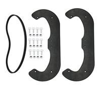 RichVibe 84-1980 Palettes de rotor de tarière et kit de vis pour souffleuse à neige Toro 16" pour modèles 38170~38173 38175~38178 38182 38183, noir