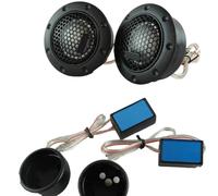 RichVibe Alpine DDT-S30 360 W 1" pour tweeters à dôme souple audio de voiture, 4 Ohm, sensibilité 91 dB, montage encastré/angulaire, pour systèmes 12-24 V