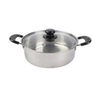 RichVibe Cuiseur vapeur en acier inoxydable pour œufs et mini gâteaux, 20 cm d'épaisseur, multi-usages, panier de cuisson à la vapeur, pour la cuisine à la maison, argenté