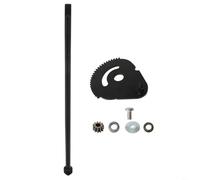 RichVibe Ensemble d'arbre de direction 738-0919B pour tondeuse Craftsman pour Troy avec bagues de plaque d'engrenage 617-04094