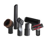 RichVibe Kit de buse d'aspirateur 6 en 1 de 32 mm et 35 mm, brosse à épousseter avec suceur plat, accessoire d'ameublement, nettoyage de la maison et de la voiture