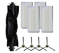 RichVibe Kit de filtre à brosse latérale principale pour aspirateurs Lefant U180 M1 M2 LS1 N3 et OKP K8 pour aspirateurs robots K7 (A)