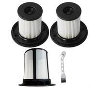 RichVibe Kit de filtre HEPA pour aspirateur Bosch Série 6 BCS61 BBS61 Modèles HEPA avec couvercle d'écran Brosse de nettoyage Accessoires de rechange (B)