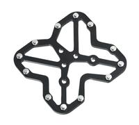 RichVibe Lot de 2 adaptateurs SPD pour KEO pour pédales de vélo, Tankelos, en alliage d'aluminium CNC, antidérapants, pour pédales plates, vélos de montagne et de route, 1 paire