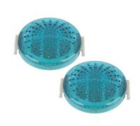RichVibe Lot de 2 filtres à peluches pour machine à laver LG, ADQ72912303/NEA61973201/WT-H650/WT-H550/WT-H750/WTS6520, 93 x 23 mm, bleu