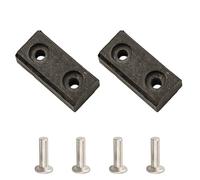 RichVibe Lot de 2 freins de broche de rechange 761-04017 avec rivets fixes pour souffleuse à neige CC30 Hydro Rider ou tracteur pour une performance améliorée et une durée de vie prolongée du frein