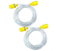 RichVibe Lot de 2 tubes flexibles pour Karcher pour Puzzi Series 8/10 100 10/1 10/2 8/1C 200 avec connecteurs numéro de pièce 4.446-023.0