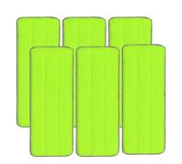 RichVibe Lot de 4 serpillères en microfibre pour balai Libman Rinse n Wring et seau, réutilisables et lavables, 32,5 x 13 cm, sols composites de carreaux de bois