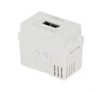 RichVibe Module adaptateur d'interface USB, transformateur 5 V 2,1 A, panneau de charge rapide, prise d'alimentation pour téléphone portable (1 pièce)