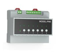 RichVibe Module de commutation à 6 canaux pour Smart Life pour Tuya pour Zigbee pour Alexa Google Home Contrôle vocal à distance Planification d'applications