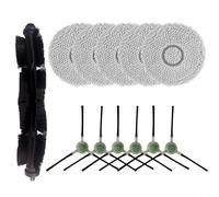 RichVibe Neatsvor U1 Plus Kit de pièces de rechange pour aspirateur robot, brosses latérales et chiffons en microfibre (B)
