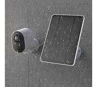 RichVibe Panneau de charge solaire 10 W 5 V IP65 résistant aux intempéries pour Pro 5S/4/3 2, silicone monocristallin avec stratification PET, cadre ABS + PC, câble de 3 m, support réglable, noir