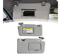 RichVibe Pare-soleil avec miroir de maquillage 96400-3AW2A 2015-2019, gris, matériau ABS, pour pièce de rechange, côté gauche ou droit