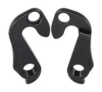 RichVibe Patte de dérailleur arrière en alliage d'aluminium pour vélos de randonnée #301608, compatible avec les cadres de VTT Allant Dual Sport Verve, noir