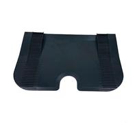 RichVibe Plaque de rampe antidérapante de rechange pour robots aspirateurs Roborock Revo Series en matériau ABS accessoire de navigation stable (noir)